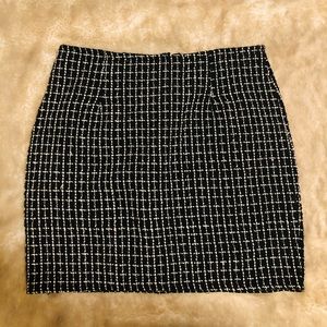 Classic Tweed Mini Skirt